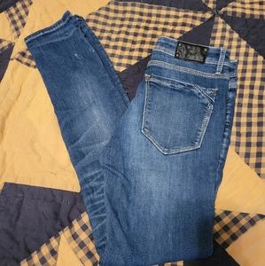 Womens Buckle Black Jeans 27x32